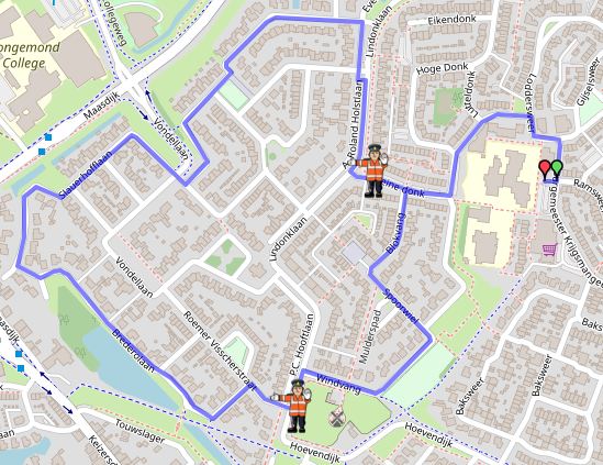 3km maandag ruif